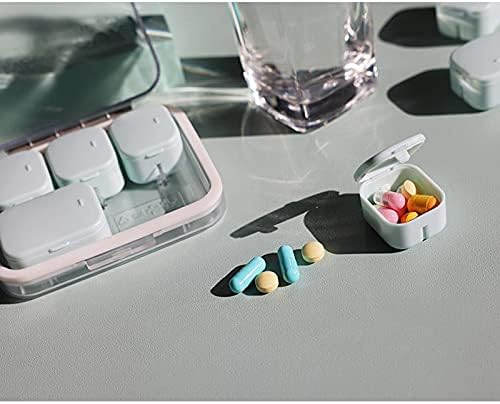 PZJ-Gyógyszeres Dobozt a Zsebéből, Hordozható Utazási Gyógyszer Szervező, illetve Engedélyes vagy a táskánkban, Napi egy