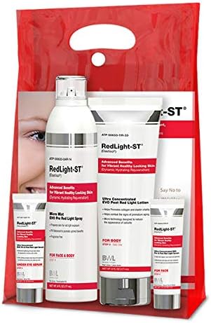 A szépség, A Fény RedLight-ST 4pc Kit - a Vörös Fény Terápia - Anti-Aging bőrápoló Készlet