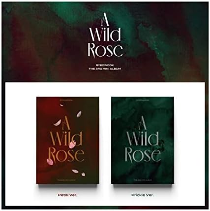 Bátor Szórakoztató RYEOWOOK Super Junior - Egy Wild Rose (3. Mini) Album+Extra Photocards Set (Szirom ver.), 150 x 210 mm
