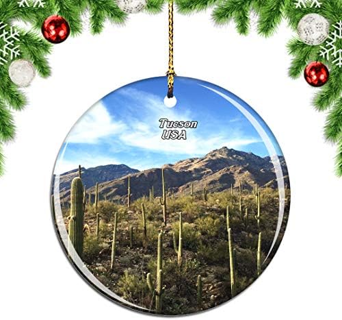 Weekino USA Amerikai Arizona-Sonora Sivatagi Múzeum-Tucson a Karácsony, karácsonyfa Dísz, Dekoráció Lógó Medál Dekoráció