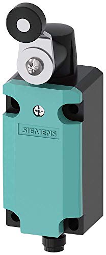 Siemens 3SE5 114-0CH01-1AC5 Nemzetközi végálláskapcsoló Komplett Egység, Csavar Kar, 40mm Fém Burkolat, M12-es Csatlakozó