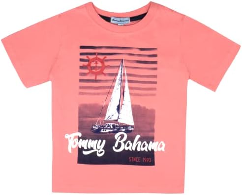 Tommy Bahama Fiúk póló 3-Pack, Rövid Ujjú Póló 3 darabos Csomagban Meghatározott Fiúk