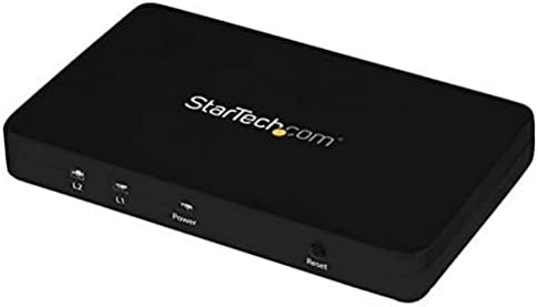 StarTech.com HDMI Splitter 1-2 - 4k 30Hz - 2 Port - Alumínium - HDMI Multi - Port- HDMI Splitter (ST122HD4K)