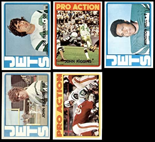 1972 Topps New York Jets Csapata Set New York Jets (Set) NM+ Gépek