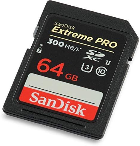 SanDisk 64GB Extreme PRO SDXC UHS-II Memória Kártya Működik, a Sony tükör nélküli Fényképezőgép A7R V, FX30 s ZV-1F (SDSDXDK-064G-GN4IN)