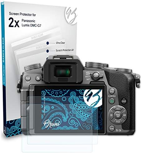 Bruni képernyővédő fólia Kompatibilis a Panasonic Lumix DMC-G7 Védő Fólia, Crystal Clear Védő Fólia (2X)