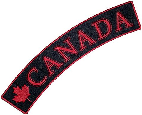 Bőr Legfelsőbb Kanadai Maple Leaf Rocker Motoros Javítás