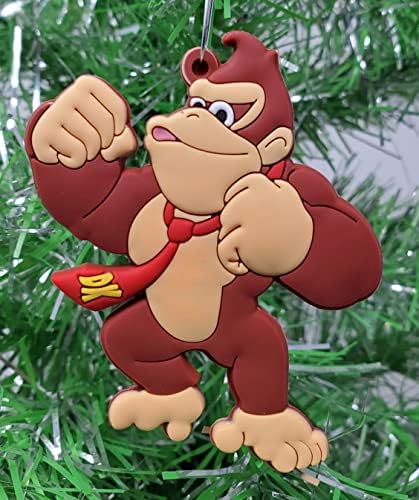 Mario Legendás Karácsonyi Dísz Szett Nyűgös Kong, valamint Kong Barátok