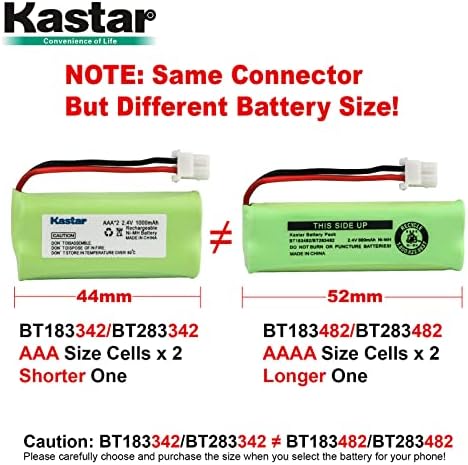 Kastar 1 Csomag Akkumulátor Csere Amerikai Távközlési E30021CL E30022CL E30023CL E30025CL LH070-2A43C2BRML1P, Dantona BATT-E30025CL