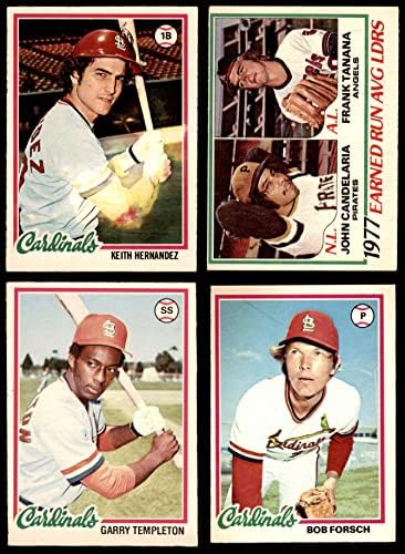 1978 O-Pee-Chee St. Louis Cardinals Közelében Csapat készen áll a St. Louis Cardinals (Set) VG Bíborosok