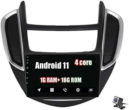 Android 11 Autó Sztereó 9 fejegység Multimédia Lejátszó Chevrolet Trax Tracker 2014- GPS Navigációs a Biztonsági Kamera
