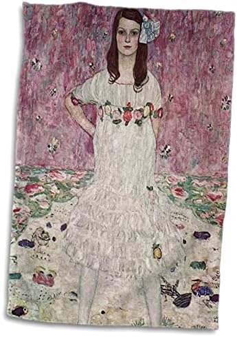 3dRose Florence Impresszionizmus Művészeti - Klimt - Mada Primavesi - Törölköző (twl-49323-1)