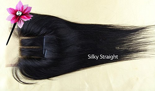 DaJun Haj 7A 3 Rész 4x4 csipkés bezárása Jó Malajziai Remy Emberi Haj 3 Csomag hajadra Vegyes Hossza 4db Sok Természetes