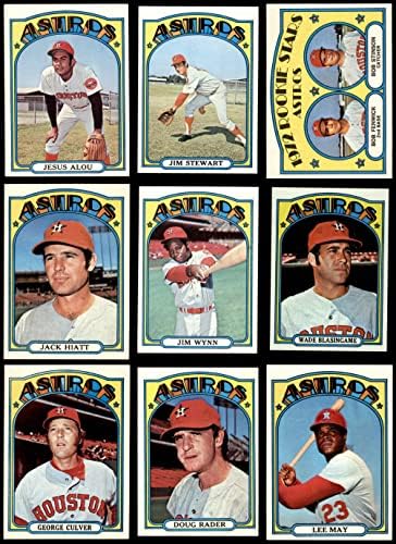 1972 Topps Houston Astros Csapat készen áll Houston Astros (Set) NM Astros