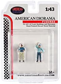 Amerikai Dioráma Racing Legends - Az 50-es években Vezetők, 76447-1/43 Skála Figura - Dioráma Kiegészítő