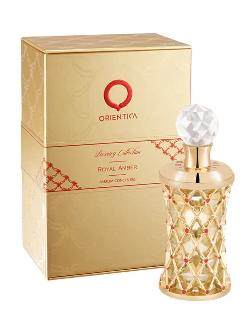 Orientica Al-Haramain Királyi Amber (Luxury Collection) Tiszta Parfüm Spray Koncentrátum A Nők 0.6 Gramm