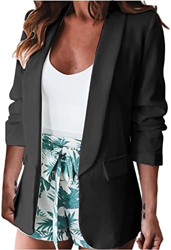 Női Blézer & Ruha Kabátok Üzleti Office Outwear Hosszú Ujjú Kabát Hajtókáját Nyári Divatos Blézer