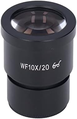 Widefield Lencse, Mikroszkóp Objektív 10X 20mm Mező Felület, 30mm Magas Szem Pont Széles Látószögű Szemlencse Laboratóriumi