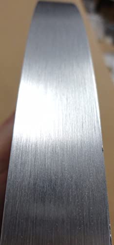 Alumínium Szálcsiszolt Fém 1 MM PVC edgebanding 1-3/8 x 120 a preglued Ragasztó