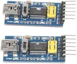 NOYITO FT232RL FTDI Mini USB-TTL Soros Átalakító Adapter Modul 3.3 V 5.5 V FT232R Breakout FT232RL USB-Soros Mini USB-TTL
