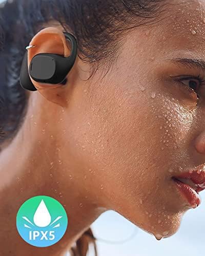 PRIVCUST Bluetooth fülhallgató Nyitott Fejhallgató Vezeték nélküli zajszűrő fülhallgató Fejhallgató Mikrofonnal IPX5 Vízálló