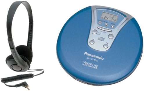 Panasonic SL-CT480A Hordozható CD Lejátszó (Kék-Ezüst)