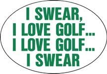 Knockout 5014 Esküszöm, Imádom A Golf. Imádom A Golf. Esküszöm,' Hárompontos Borító