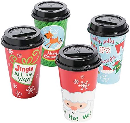 Szórakoztató Express - Szeszélyes Karácsonyi Szigetelt Kávés Csésze Fedő - Karácsonyi Elem a Fiúk, a Lányok Minden Korosztály
