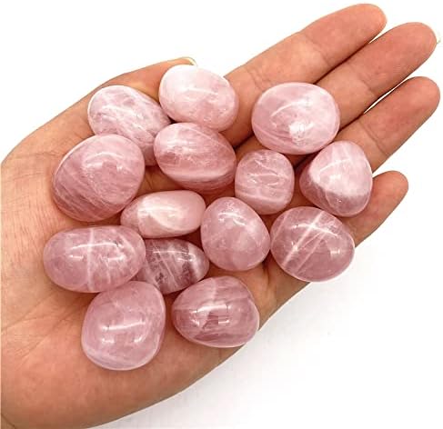 BINNANFANG AC216 100g Természetes Rózsaszín Kristály Rose Quartz Szárítógépek Csiszolt Kövek Gyógyító Kristály Drágakövek