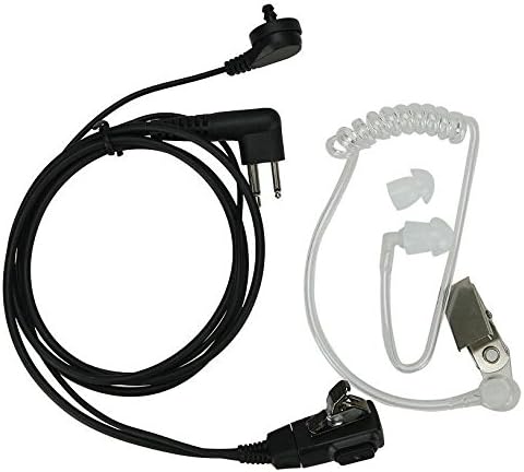 5Packs 2-Pin Fülhallgató, valamint Mikrofon Fülhallgató Titkos Akusztikus Cső Kompatibilis Motorola Rádió CLS 1110 CLS1410