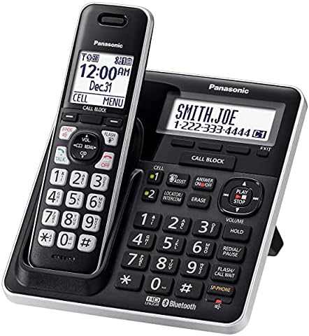 Panasonic KX-TG985 Bővíthető Vezeték nélküli Telefon Rendszer Link2Cell Bluetooth - 5 DECT Kézibeszélő 6.0 Bluetooth, Hang