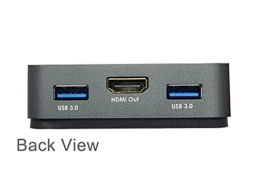 az aegis Dual USB-C Port KVM Switch 4K/30Hz HDMI_Portable 2 Port, USB C Típusú KVM Switch USB-C Cable_MacBook Pro, i-Pad