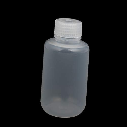 X-mosás ragályos 2db 100ml Műanyag Kerek Reagens Üveg Minta Sealling Átlátszó Üveg(2db 100ml Műanyag Kerek Reactivo Üveg