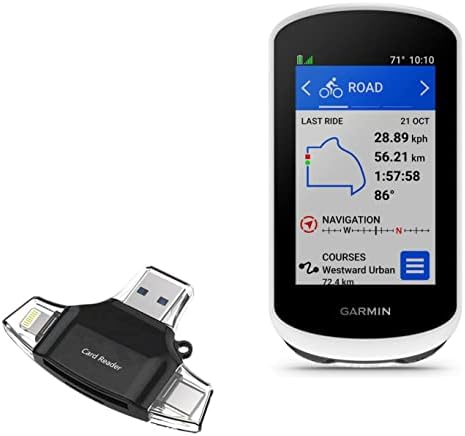 BoxWave Smart Modul Kompatibilis Garmin Edge-Fedezze fel 2 (Smart Modul által BoxWave) - AllReader SD Kártya Olvasó, microSD