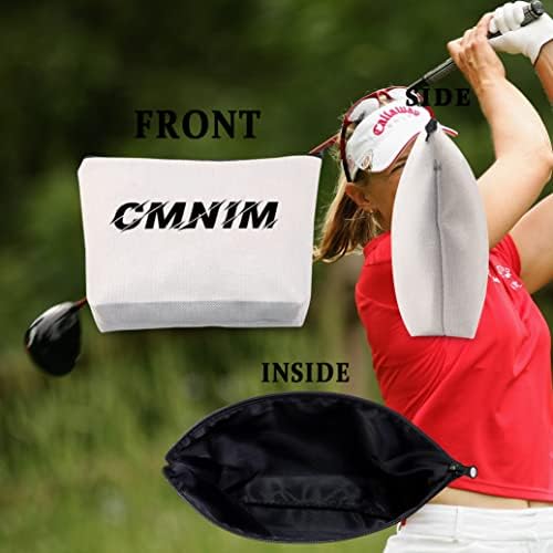 CMNIM Golf Ajándék Nők számára Ladies Golf Smink Táska Golf Club Golf-Tartozékok a Golf Szerelmese Golfozó Büszkeség Cipzár