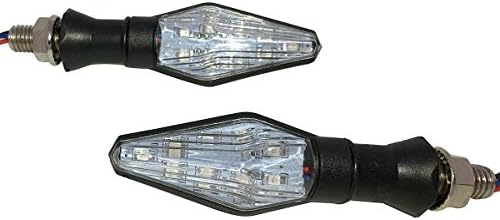 MotorToGo Fekete Szekvenciális Lámpa irányjelző Lámpák LED-es irányjelző Index Mutatók Kompatibilis 2018 Triumph Street Triple