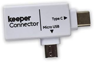 Kép Kapus Csatlakozó Hordozható Micro USB-USB C Adapter for Android Okostelefonok, Táblagépek