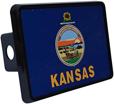 Kansas Állami Zászló vonóhorgot Fedél Csatlakozó KS