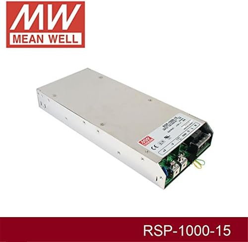 Programozható 750W 15V 50A RSP-1000-15 Meanwell AC-DC Egyetlen Kimeneti RSP-1000 Sorozat jót Kapcsolóüzemű Tápegység