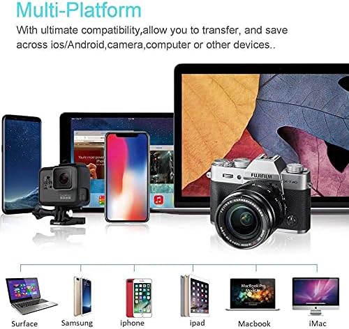 BoxWave Smart Modul Kompatibilis a Samsung Galaxy S23+ - AllReader SD Kártya Olvasó, microSD Kártya Olvasó SD-Kompakt USB