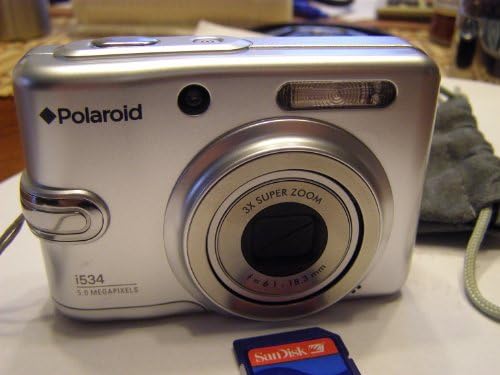Polaroid i534 5 MEGAPIXELES Digitális Fényképezőgép Ezüst