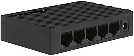 Csatlakozók 5 Port, RJ45 Ethernet Gyorsan Válthat a Hálózati Kapcsolóval 10/100Mbps Plug and Play Full/Half Duplex Gyári