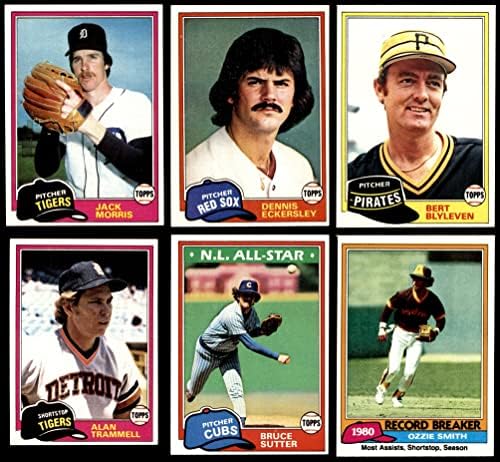 1981 Topps Baseball Teljes Készlet (Baseball Szett) NM