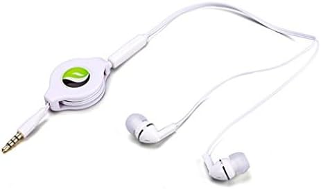 Premium Sound Behúzható Headset, kihangosító, Fülhallgató Mikrofon Kettős Fülhallgató Fülhallgató in-Ear Vezetékes [3,5 mm]