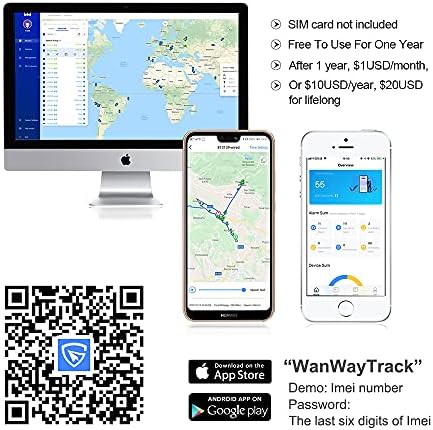 Wanwaytech Valós idejű GPS Tracker Járművek esetében Nincs Havi Díj Erős Mágnes 4g GPS Tracker 5000mAh Extra Hosszú üzemidő