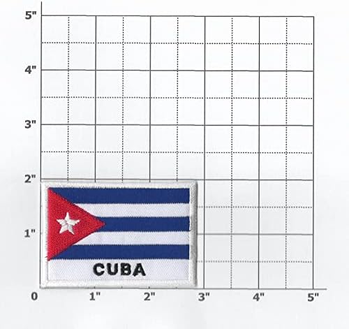 Először Semmit Kubai Zászló Javítás Vas A Kis Hímzett a Kalap, Ing, Kabát, Ruházat, Hátizsákok, Farmer, Sapka Méret Arról,
