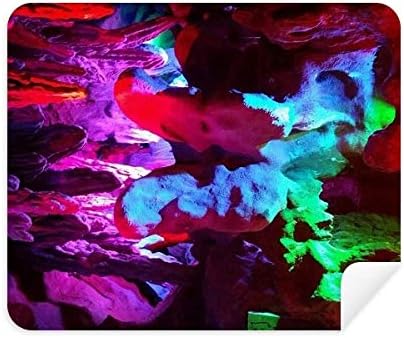 Színes Karszt-Barlang Fotózás tisztítókendővel Képernyő Tisztító 2db Velúr Szövet