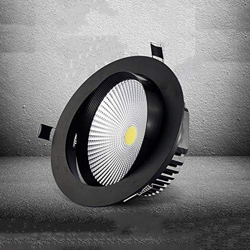 OKLUCK Ultra-Vékony Forgatható 5W 7W Led Kerek Fekete Suface Befejezni Reflektorfénybe Tanulmány Szoba konferenciatermek