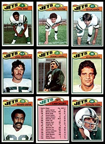 1977 Topps New York Jets Csapata Set New York Jets (Set) EX/MT Gépek