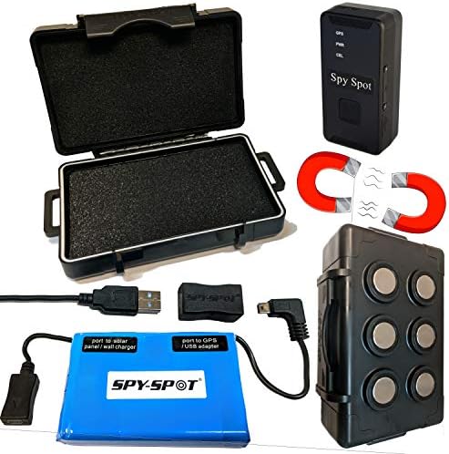 SpySpot Nyomkövető Kit - 4G Queclink GL 300 MG GPS Tracker Napelemes Mágneses Vízálló tok, Akkumulátor, USB-Adapter - Előfizetés